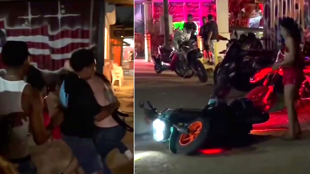 Video: Mujeres se dan con todo en Piñones