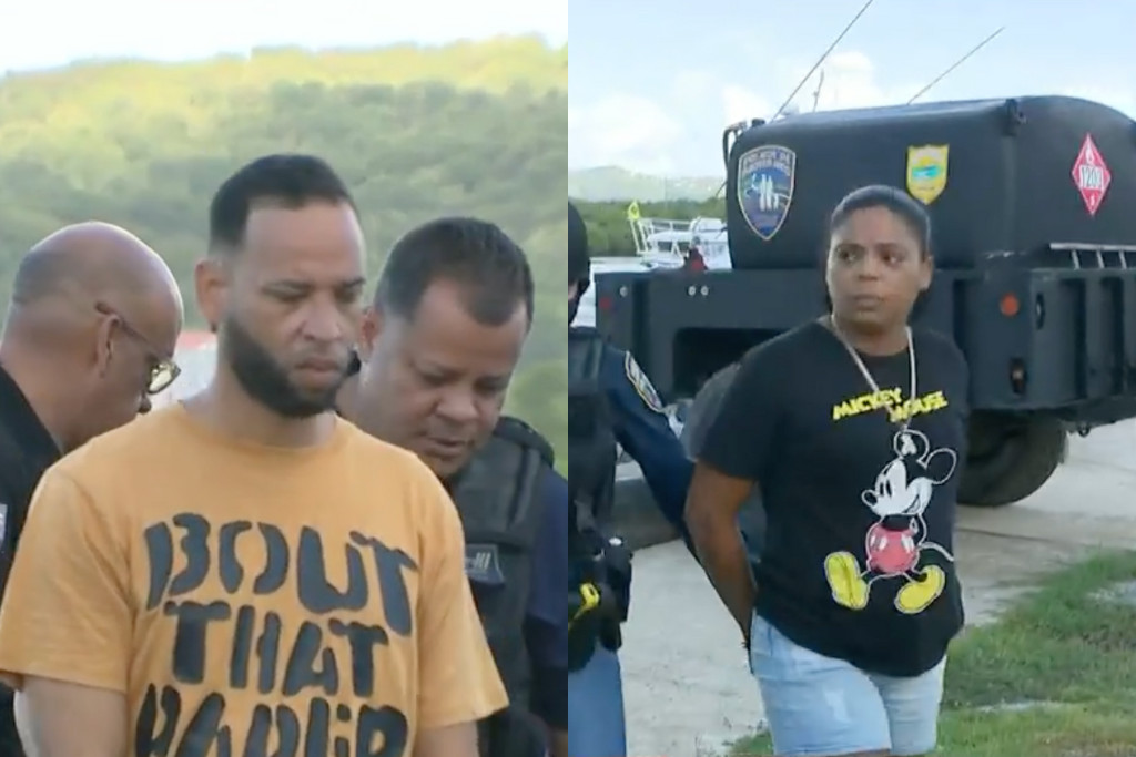Video: Arrestan a matrimonio y le ocupan un arma en medio de operativo en Vieques
