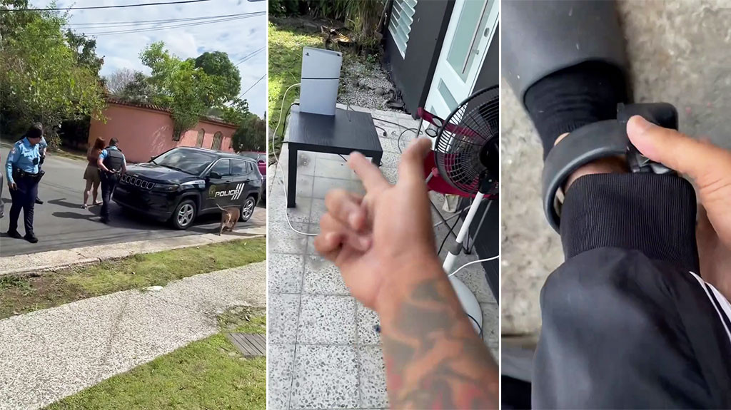 Video: "Bambalan" en PR se molesta porque la may le llamó la policía