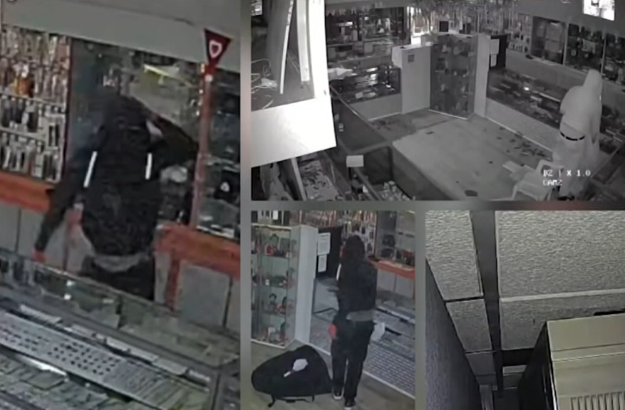 Video: Ladrones se llevan más de $200 mil en prendas de una joyería en Carolina