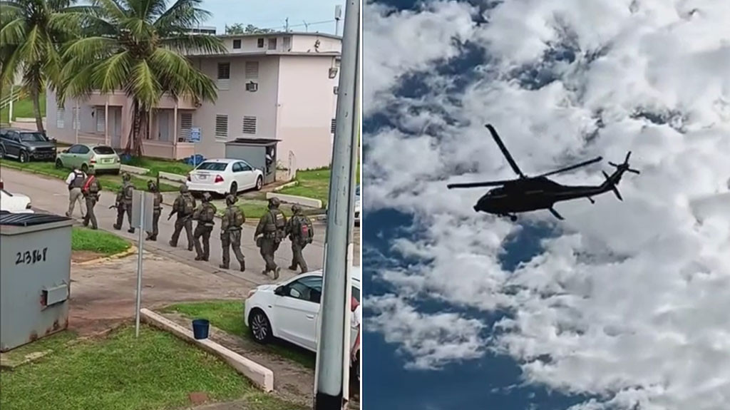 Video: Federales realizan operativo en la zona norte del país