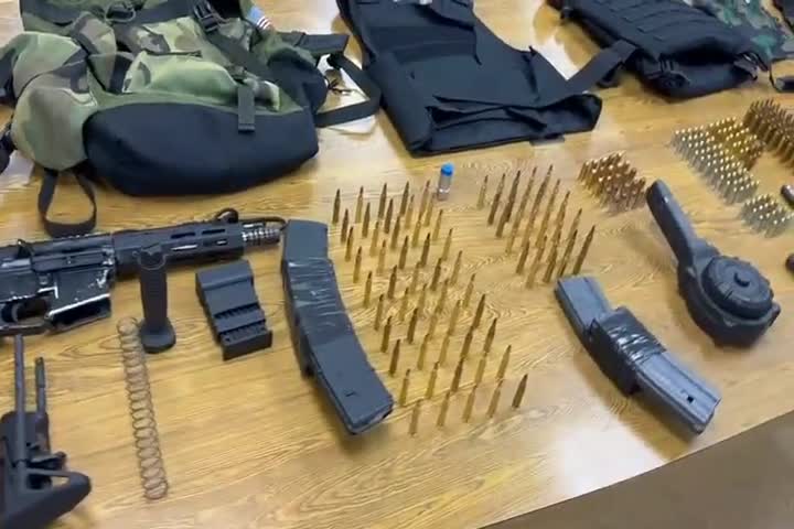 Video: "Ready" pa la guerra hombre arrestado hoy en San Lorenzo