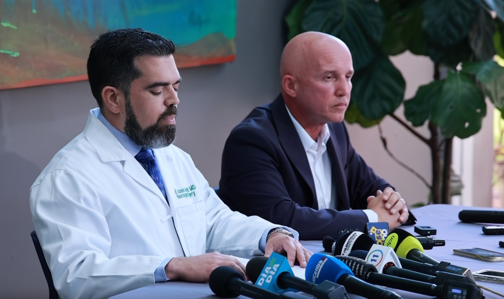 Video: Sigue complicado el cuadro de salud de Griselle Morales, esposa de Juan Dalmau