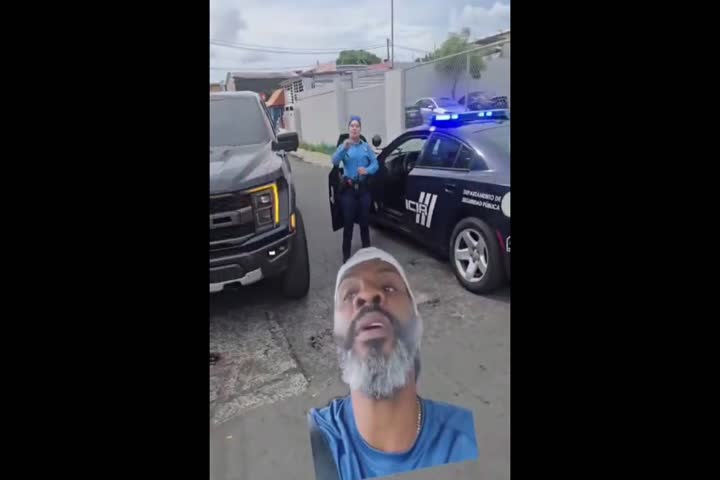 Video: "Puruco" Baloncelista de PR se molestó por intervención de la policía, en San Juan