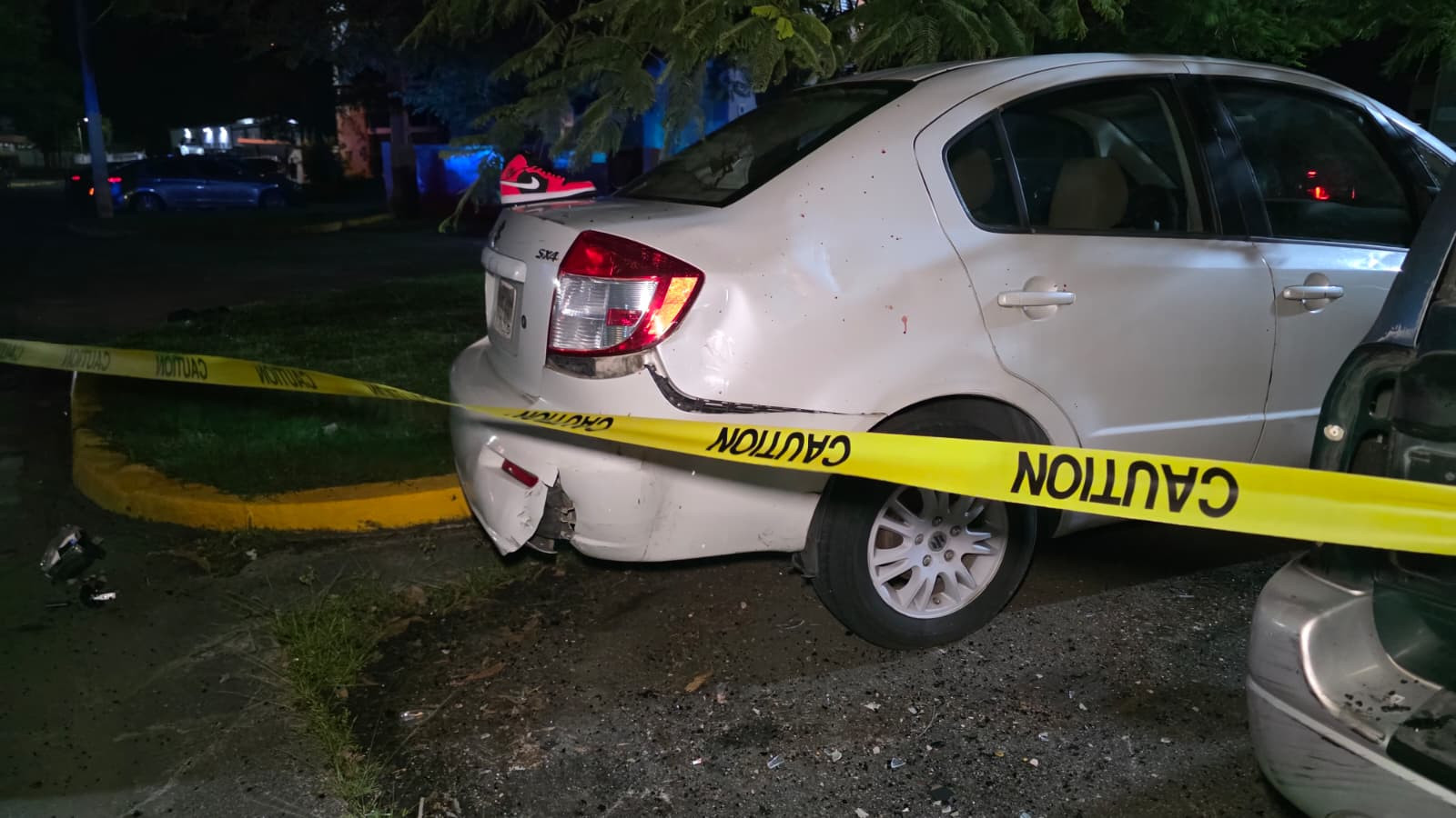Video: Choco su motora dentro de caserío de Bayamón