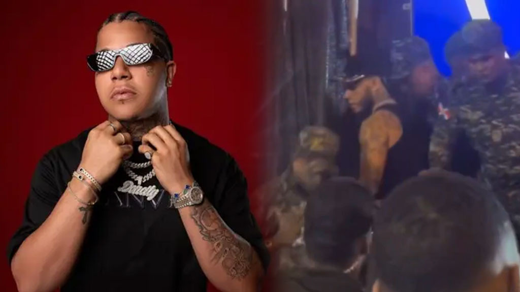 Video: Arrestan en plena tarima a exponente urbano en RD por mostrar una pistola