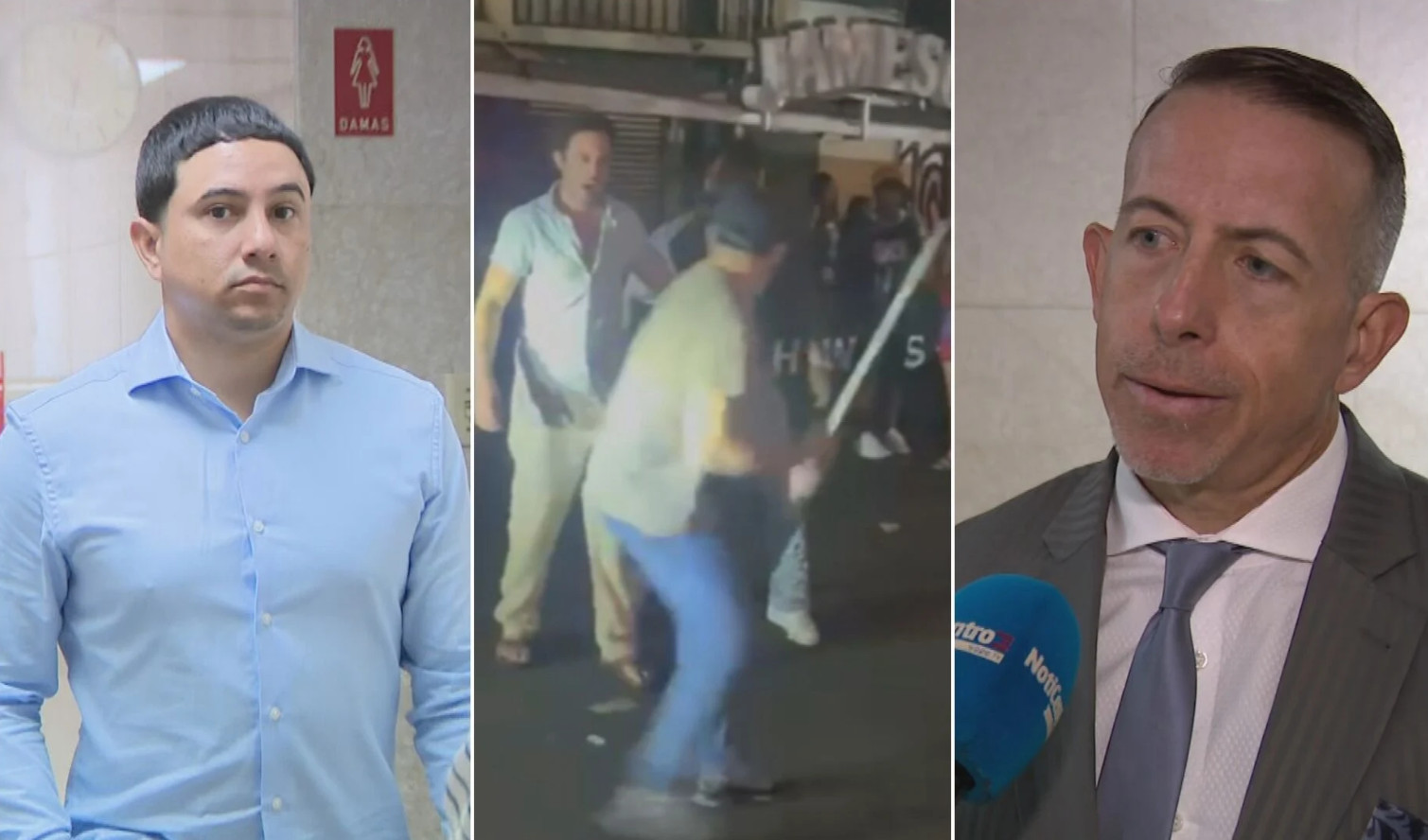 Video:"Es un vídeo donde no sale mi cliente", dice abogado de acusado por agresión en La Placita