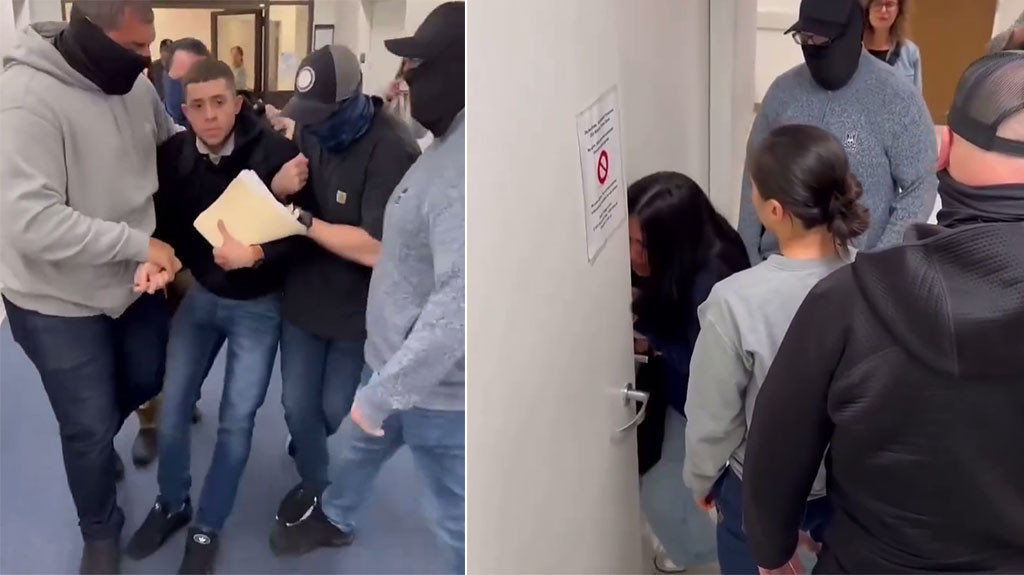 Publican video de momento en que federales detienen inmigrante en tribunal de Guaynabo