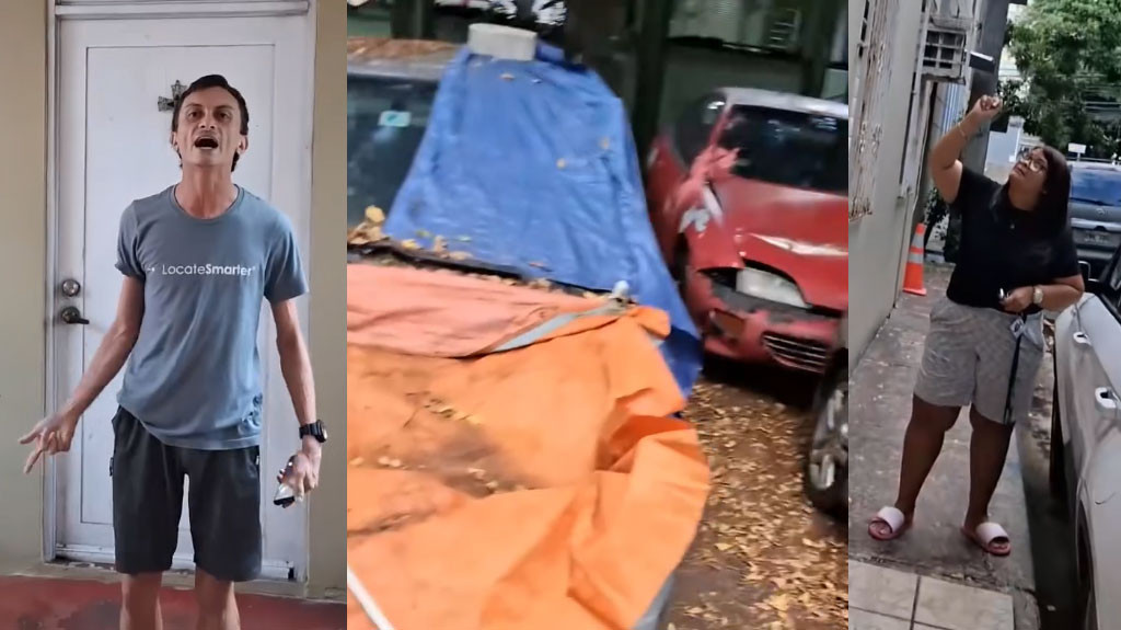 Video: Viral video de Bochinche de vecinos en PR