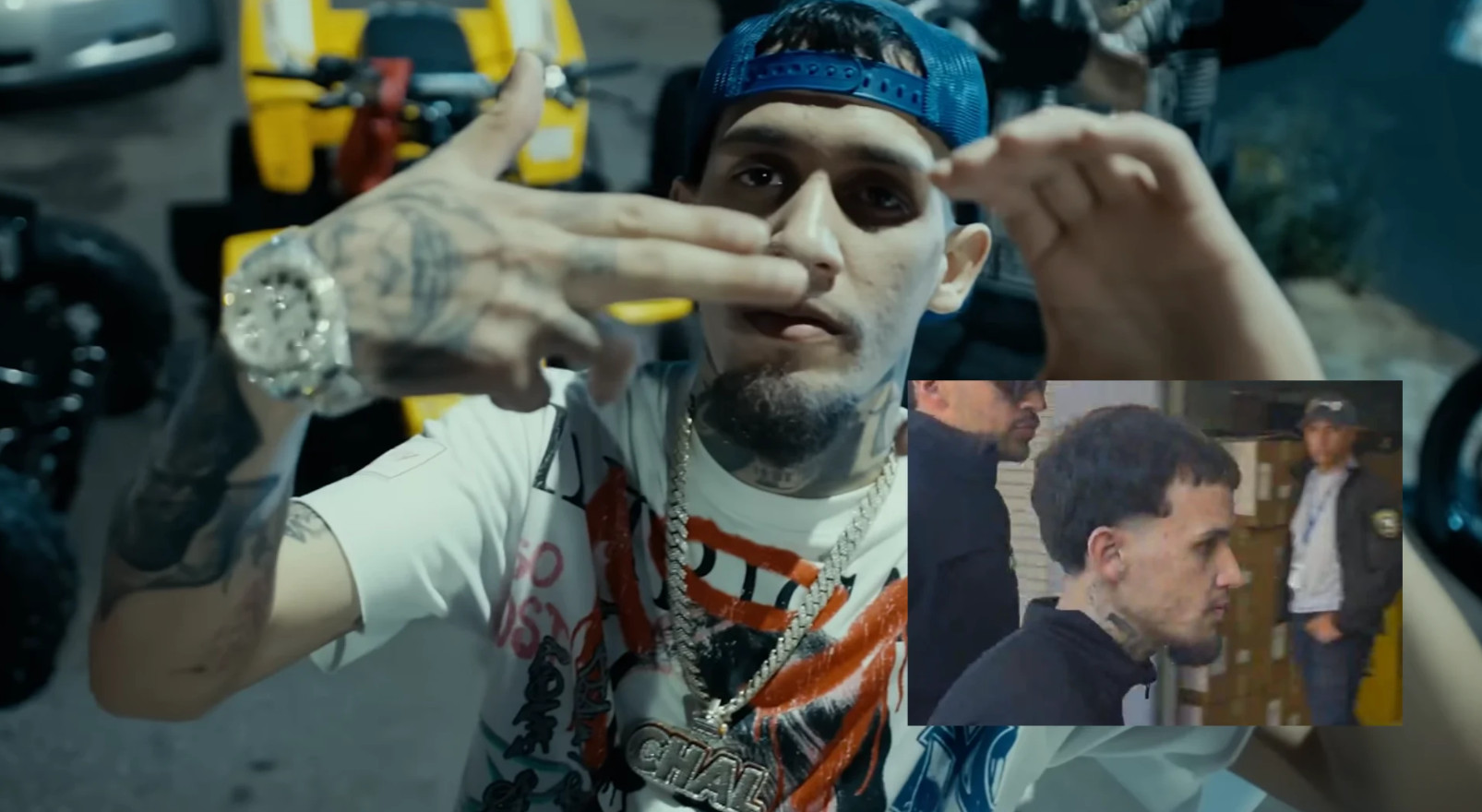 Video:Arrestan a cantante "CHAL 777" y federales del HSI asumen su jurisdicción