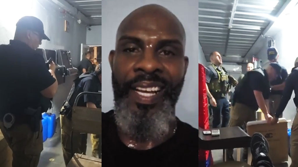Video: Agitao Puruco en Llorens porque se le metió hacienda con los guardias