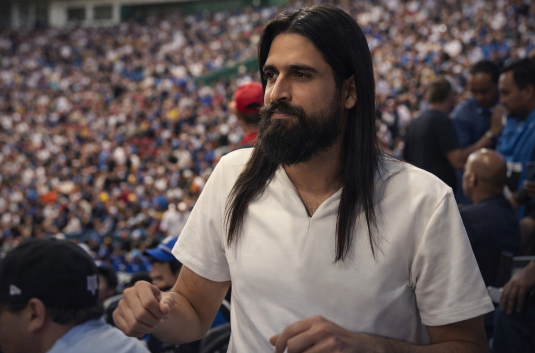 Video: Boricuas en el Hiram Bithorn se la montan joven con parecido a Jesús