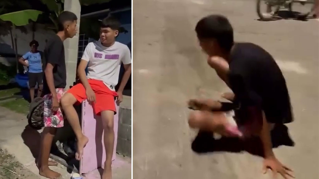 Video: El chamaquito intentó guillarse de Guapo y cogió un Knockout