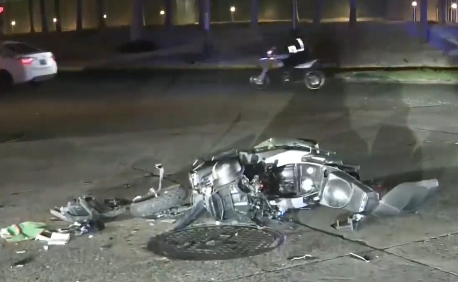 Video: Motociclista resulta herido en accidente de tránsito en la PR-1 hacia Río Piedras