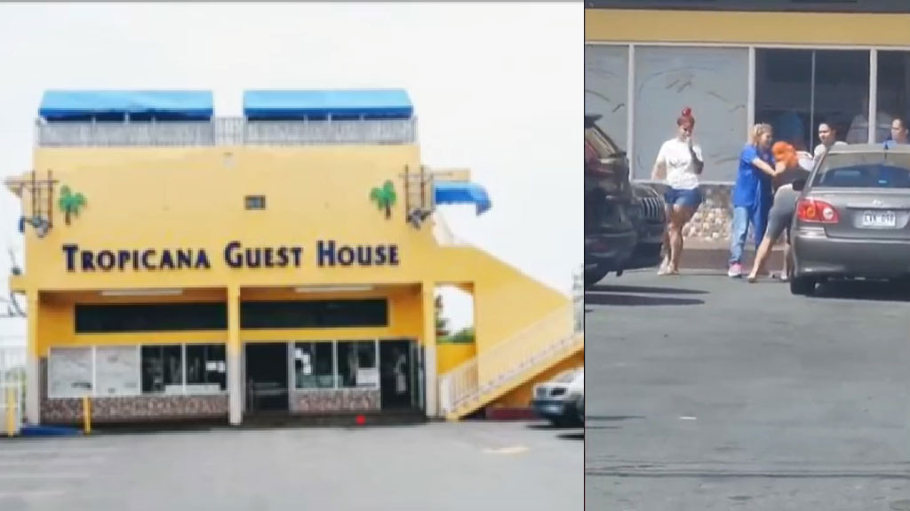 Video: Mujeres se “empaquetan a cantazos” frente a panadería en Guayanilla