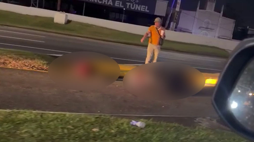 Video: Publican video de la escena de los dos muertos cerca del Túnel Minillas