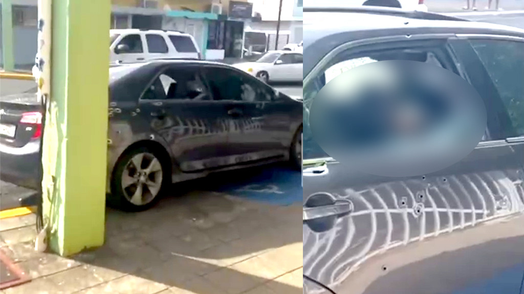Publican video del momento en que asesinan dos hombres frente a escuela de Barceloneta