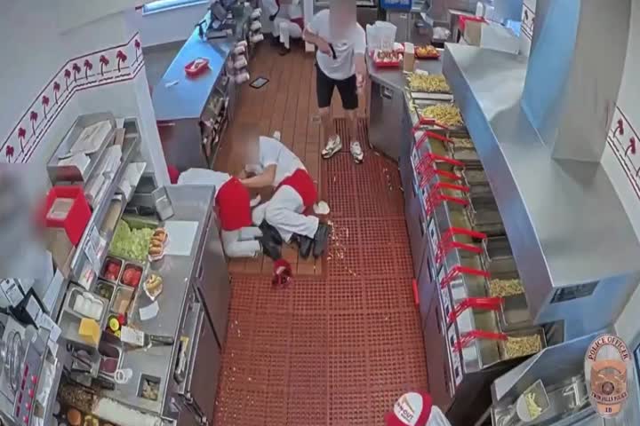 Video: Policía fuera de servicio se enfrenta a tiros con pistolero y evita una masacre en In-N-Out