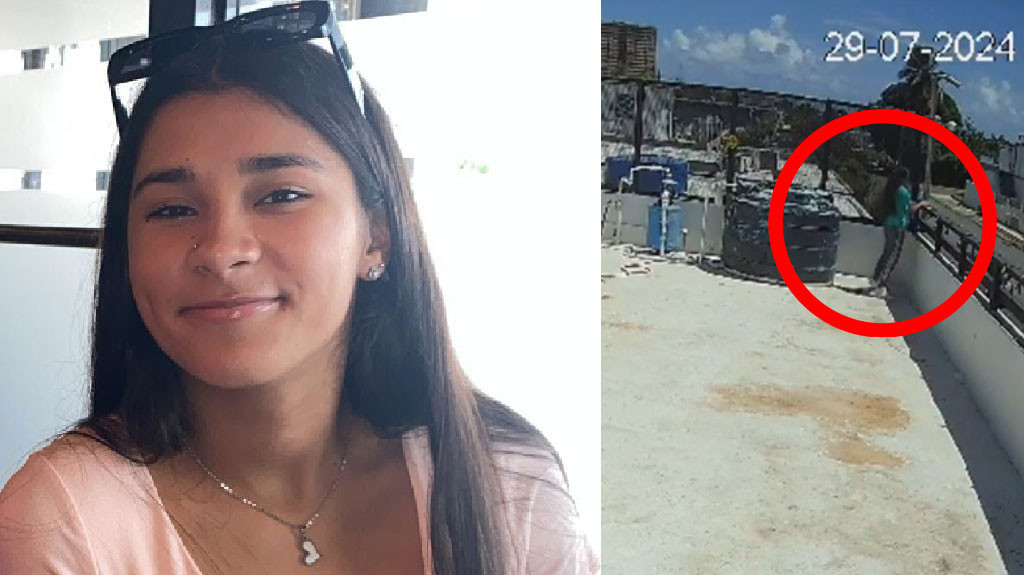 Publican video del momento en que menor de 17 años desaparecida se escapa