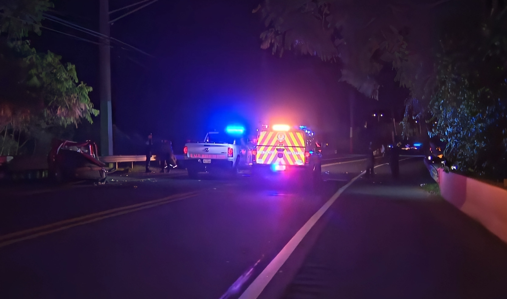 Video: Un muerto y un herido en accidente de tránsito en Loíza