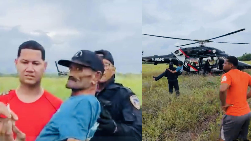 En video momentos en que ciudadanos hallan a septuagenario reportado desaparecido en Juana Díaz, fue trasladado por personal de FURA