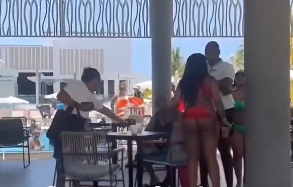 Video viral: Empleada de hotel en RD les enseña a dos turistas a respetar