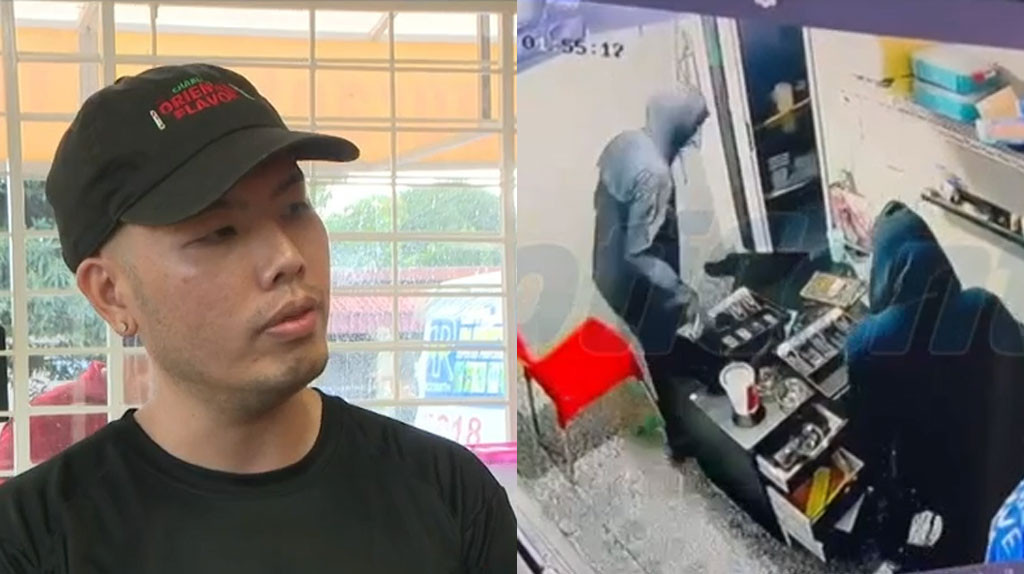 Video: "Cacos" roban más de $10mil a Charlies Oriental Flavor en Toa Baja