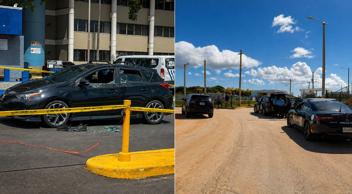 Video:Guardia llega herido hasta cuartel tras ser atacado a tiros en Vega Baja