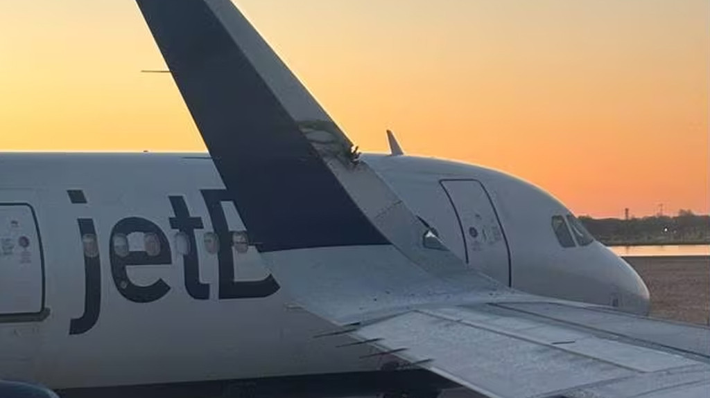 Video: Dos Aviones de JetBlue Colisionan en el Suelo del Aeropuerto de Logan en Boston