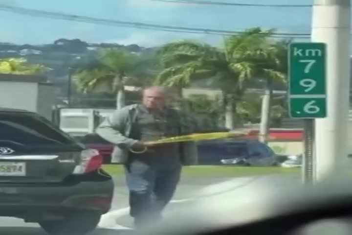Video: Tiroteo en expreso de Humacao deja un hombre herido