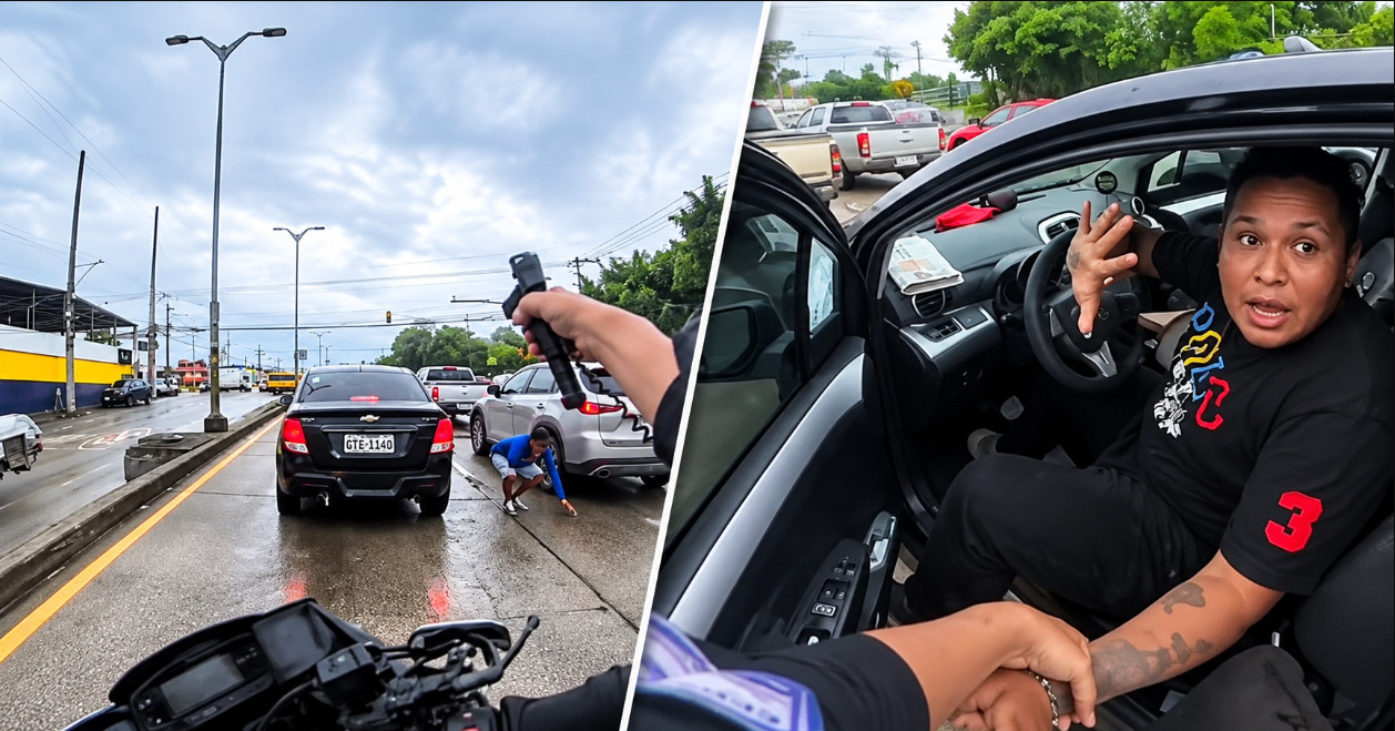 Video: Así los policías en Ecuador detienen a los bandidos
