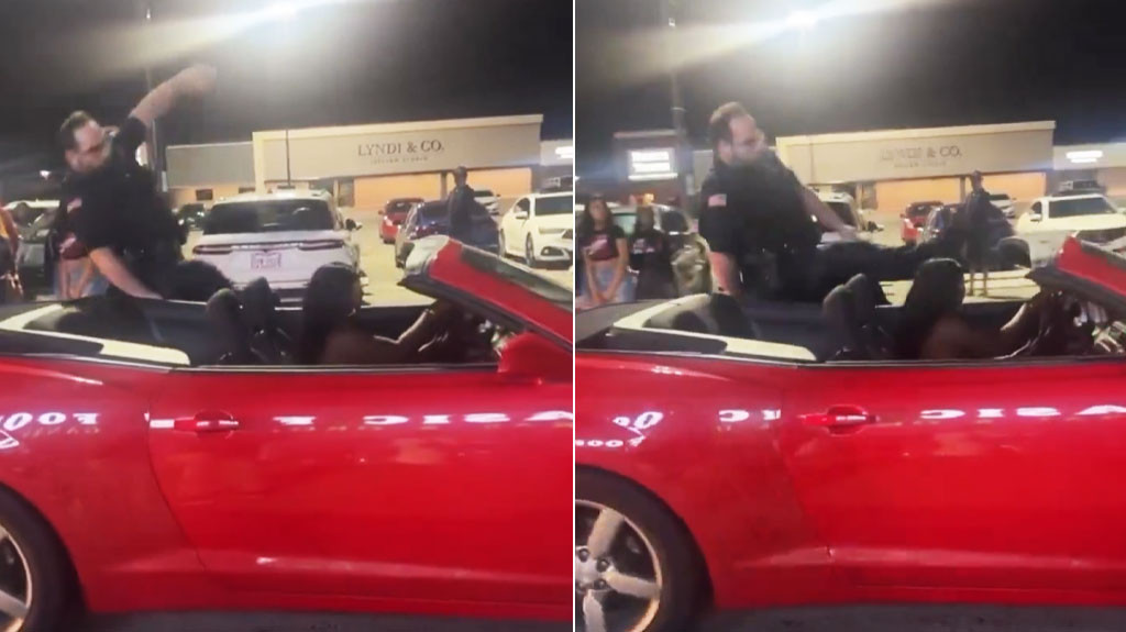 Video: Un policía en EE.UU. se quiso guillar de "Paul Blart" y miren cómo terminó