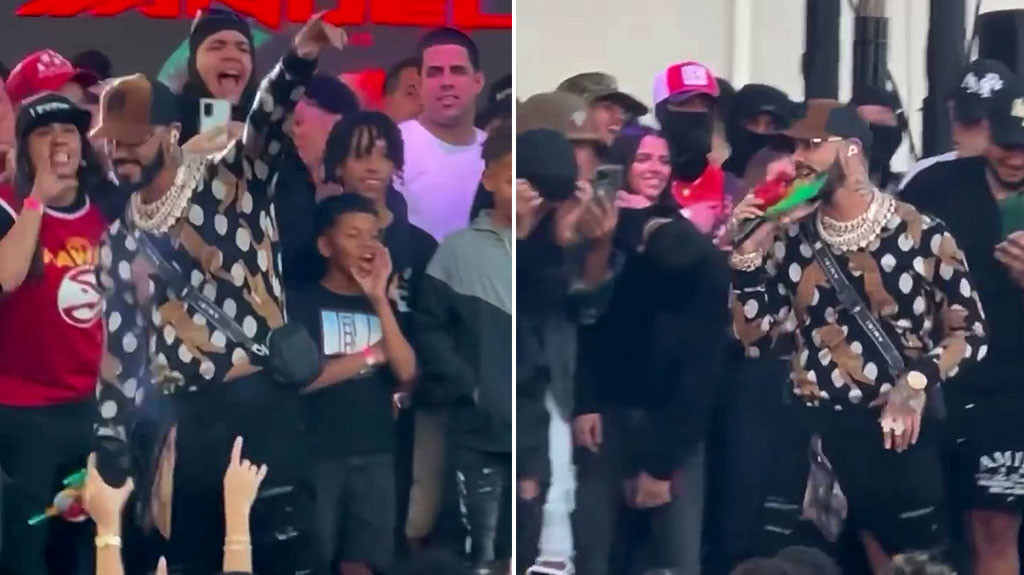 Video: Anuel AA logra que Monte Hatillo llame “chota” a Arcángel