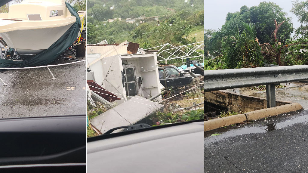 Video: El paso de la tormenta Ernesto por Puerto Rico
