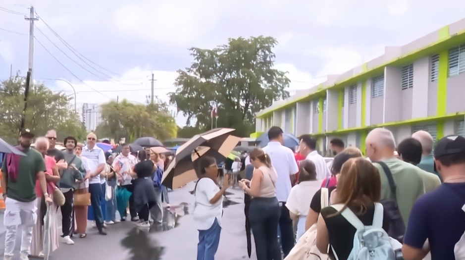 Video:Retrasos en colegios de San Juan por maquinas averiadas