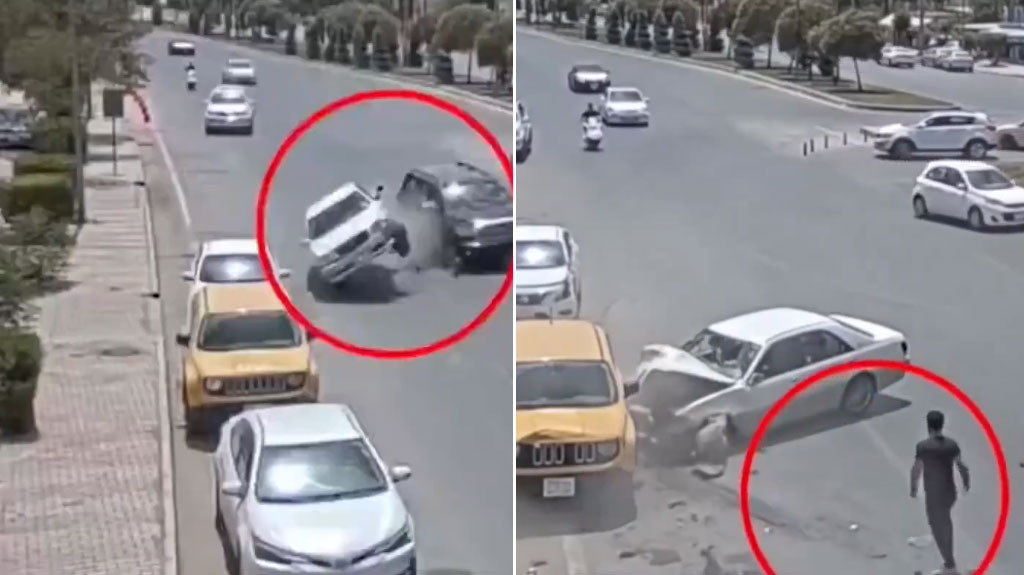 Video de accidente que demuestra por que hay que usar el cinturón de seguridad