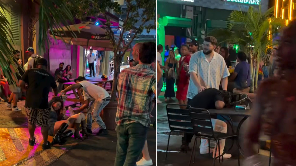 Video: Viral video de turistas con la verdadera Borrachera en la Placita