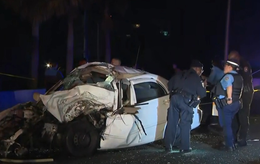 VIDEO: Accidente fatal frente a residencial de San Juan