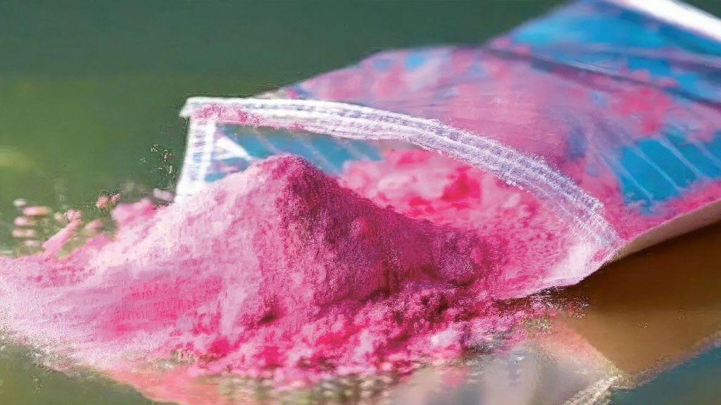 Video: Una mezcla de drogas nuevas, cocaína rosa o "tusi" está bajo el radar de las autoridades