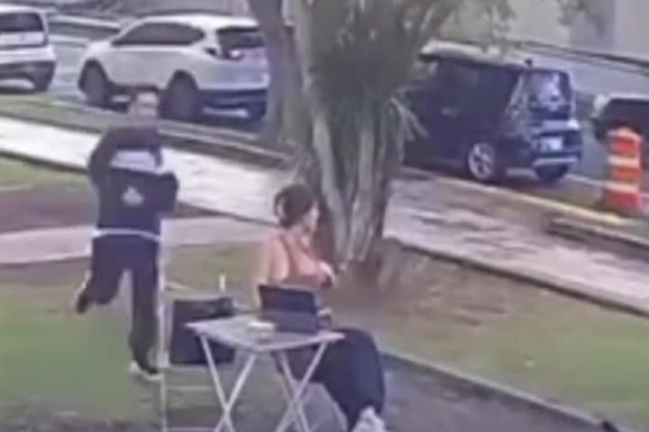Video: En video momento en que un "Maldito Caco" le roba la cartera a una mujer en San Juan