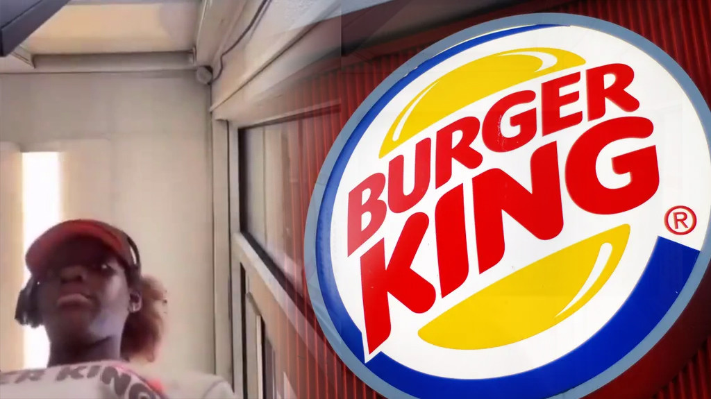 Video: Empleada de Burger King se filmó robando información de la tarjeta de débito de los clientes