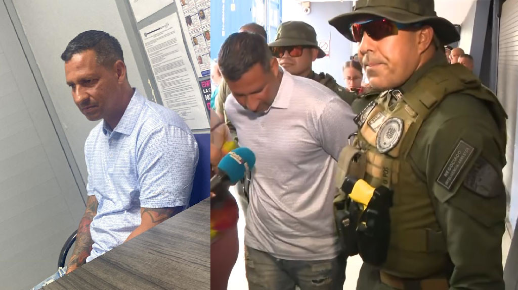Video: Trasladan al Cuartel General de la Policía a guardia penal acusado de asesinar a su pareja en Ponce