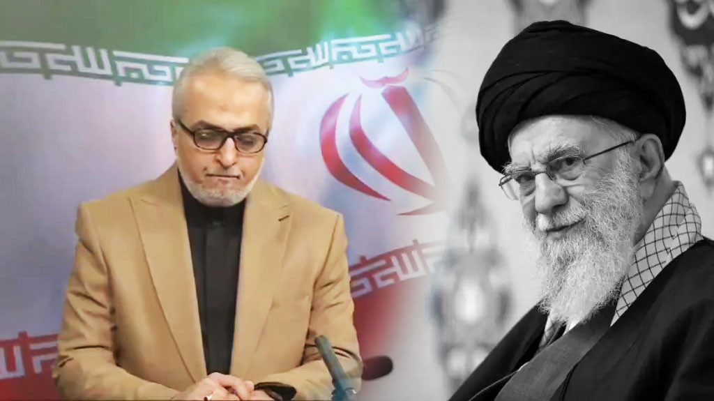 Video: El momento en que la televisión estatal iraní anunció la muerte del líder supremo iraní, el ayatolá Alí Jamenei