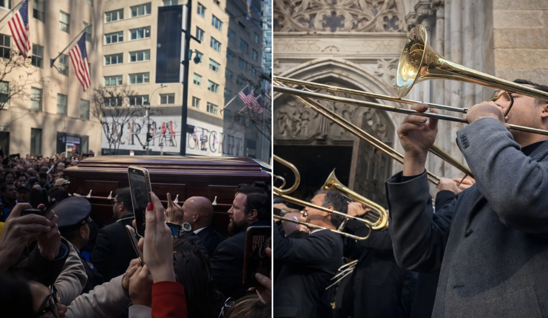 Video: Histórico adiós a Willie Colón, trombonistas se reúnen en Nueva York para despedirlo