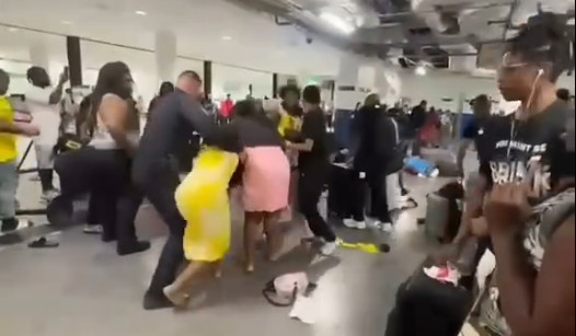 Video: Se forma el "Royal Rumble" en PortMiami tras llegada del Carnival Conquest