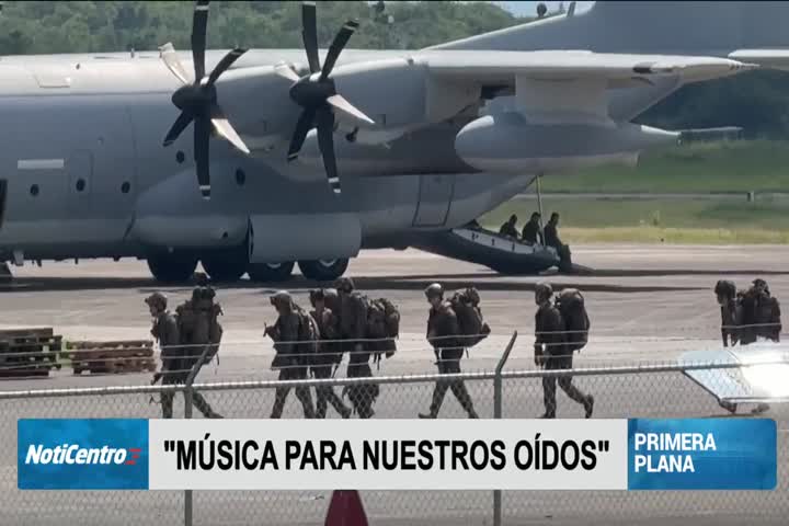 Video: Contentos residentes y comerciantes en Ceiba con la presencia de militares