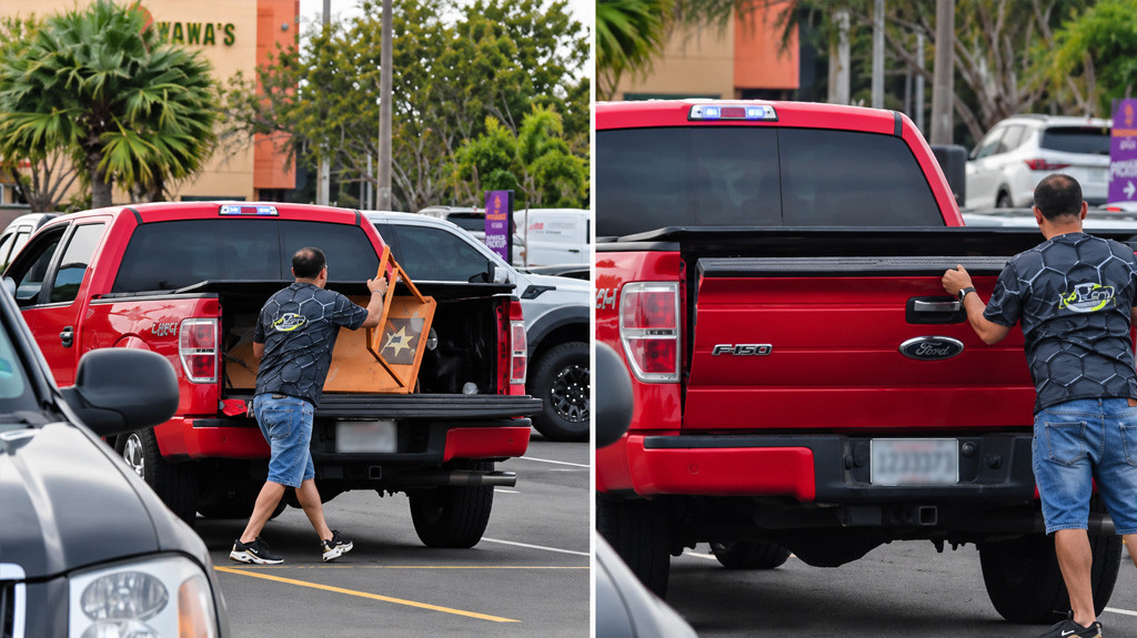Video: Captan en video a conductor robándose un carrito de Home Depot en Carolina