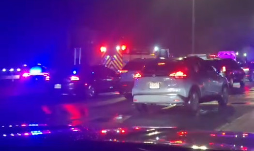 Video: Violento tapón por accidente en el expreso después de Montehiedra