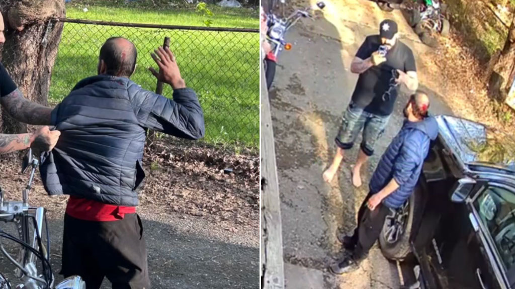 Video: "Caco" Boricua se salva de una pela por pillo