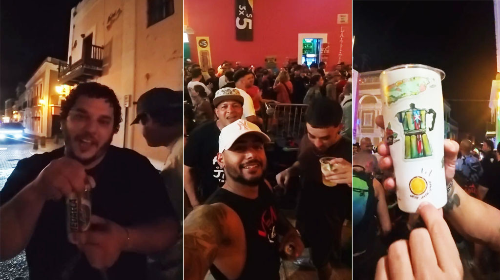 Video: Continúan virales los videos de "Los Pleneros Borrachos" que querían pelear ayer en la Sanse2026